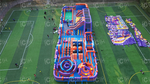 Giant <strong>Inflatable</strong> Obstacle Course for Kids <strong>Inflatable</strong> Park for Sale Commercial <strong>Inflatable</strong> Children Playground <strong>Castle</strong> <strong>Bounce</strong> House - Product Image 5