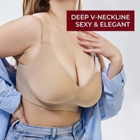 OEM ODM Soutien-gorge push-up sans couture en gel pour femme grande taille, soutien-gorge sans fil sans couture pour femme, Brasier Para Mujer