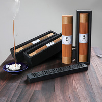Bâtons d'encens en bois de santal naturel en gros, 200g, équitablement obtenus, longue durée de combustion, pour la méditation, le yoga et la spiritualité