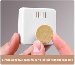 घर के बच्चे के कमरे के लिए एलईडी इलेक्ट्रॉनिक स्मार्ट तापमान और आर्द्रता मीटर पोर्टेबल थर्मामीटर हाइग्रोमीटर - Product Image 5