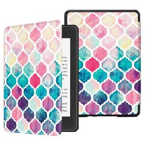 Étui de protection en cuir PU imprimé sur mesure avec sangle de transport pour Kindle Paperwhite 11e génération - Product Image 4