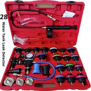 Farizon G 28 piezas ABS coche tanque de agua Detector de fugas <span class=keywords><strong>anticongelante</strong></span> refrigerante vacío llenado cambiador de presión herramienta Universal personalizado - Product Image 2