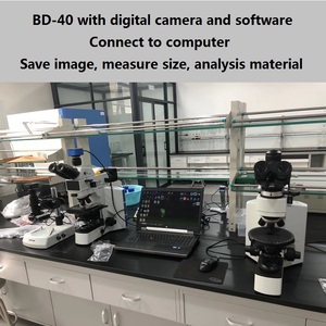 Microscopio Polarizador Metalúrgico Boshida BD-40P 50X-1000X con Plataforma Giratoria para Análisis de Materiales e Investigación Petrologica - Product Image 3