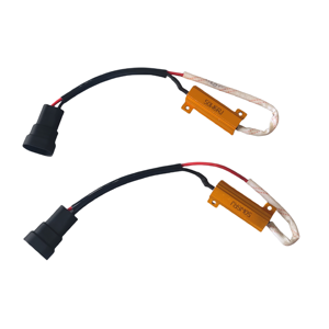汽车50W 6OHM电阻器9006转向灯灯泡插头连接器前照灯电线织机18AWG - Product Image 1