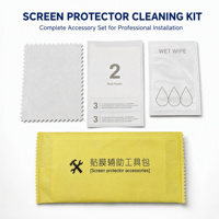 Nettoyant d'écran en microfibre jetable avec impression de logo personnalisé, support OEM ODM, pour usage domestique et professionnel, accessoires pour ordinateur et téléphone