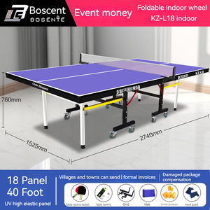 Vente directe d'usine <span class=keywords><strong>de</strong></span> <span class=keywords><strong>table</strong></span> <span class=keywords><strong>de</strong></span> ping-pong pleine grandeur à prix compétitif avec roues pliables et amovibles - Product Image 3