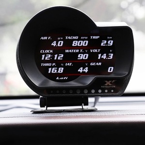 เกจวัดแรงดันเทอร์โบดิจิตอล OBD2 รุ่น Lifo <span class=keywords><strong>Xf</strong></span> ภาษาอังกฤษ สำหรับรถยนต์ พร้อมวัดอัตราส่วนอากาศเชื้อเพลิง (AFR) รอบเครื่องยนต์ (RPM) ระดับน้ำมันเชื้อเพลิง ความเร็ว และอุณหภูมิน้ำมันเครื่องภายนอก - Product Image 3