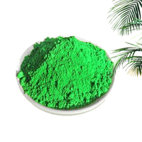Pigment vert Fe2O3 5605, poudre colorante résistante à la lumière, teinture pour ciment, béton, mortier, sols, pigment inorganique, sac de 20 kg