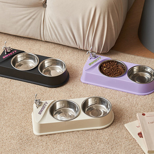 Hot Selling Custom Zepet Pet Feeder <strong>Bowls</strong> Wholesale Custom Double Dog <strong>Bowl</strong> - Product Image 1