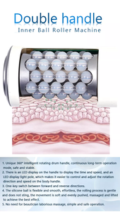 Gran oferta, bola interior de fisioterapia giratoria de 360 <span class=keywords><strong>grados</strong></span>, rodillo de masaje, reducción de grasa, bola interior, rodillo 8d, máquina para perder peso - Product Image 5