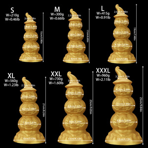 Ornements de jouets sexuels en silicone avec tête de citrouille pour hommes et femmes, appareil sexuel <span class=keywords><strong>anal</strong></span> avec crâne de citrouille - Product Image 4