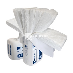 Matériaux d'<span class=keywords><strong>isolation</strong></span> thermique en gros à bas prix R1.3-R4 Eco White Fiberglass Glass Wool Roll Blanket Felt Batt pour l'extérieur et la chambre à coucher - Product Image 3