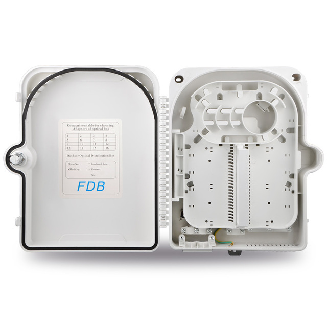 24 Core SC Connector Outdoor IP65 Access Point Optical Fiber Distribution Box FTTH TCP/GPRS 5-Year Warranty