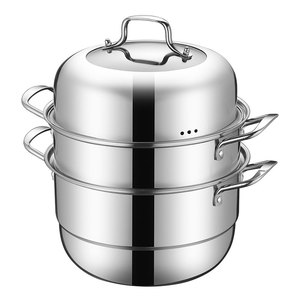 Đa-Chức Năng 3 Hai Lớp Thép Không Gỉ Cổ Nồi Hấp Nồi 28/30Cm Couscous Nồi Nấu Ăn Nồi - Product Image 6