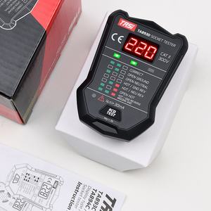 Testeur de Prise Intelligent TASI TA893C avec Écran LED, Testeur de Sécurité Électrique AC 175V-250V, Vérificateur de Tension de Prise, Testeur de Receptacle - Product Image 6