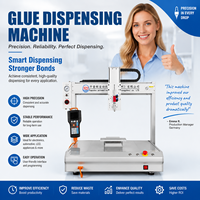 Dispensador de Pegamento de Alta Eficiencia para Mesa de Trabajo, Máquina Dispensadora de Adhesivo Automática de 3 Ejes XYZ, Certificación CE