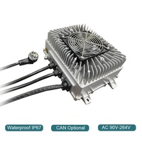 Chargeur de batterie Longrun 72V 40A pour fourgons électriques, chargeur embarqué 3,3 kW pour batterie lithium-ion, chariot élévateur électrique OBC