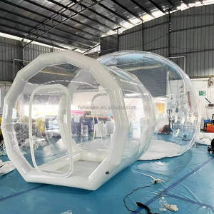 Tende a Cupola Gonfiabili Trasparenti in PVC per Bambini, Castello Gonfiabile a Bolle per Feste all'Aperto - Product Image 5