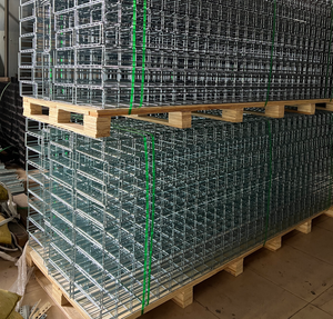 Bandeja de cable industrial y de construcción de alta calidad, bandeja de cable de rejilla de metal galvanizado en caliente, cesta de alambre de malla - Product Image 6