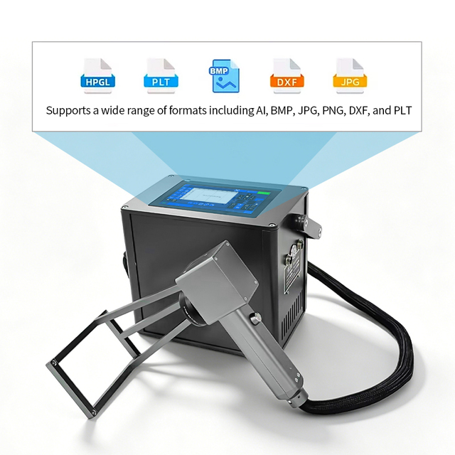 20W 30W 50W Handheld Portable Mini Fiber Laser Marking Machine for Metal for Metal, Plastic, Jewelry & Tools