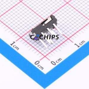 MSK-22D18G2 051 Slide Switch DIP Switch Double Pole Double Throw Rectangle Pin Header PC Pin Right Angle Insert - Product Image 2