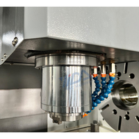 Centre d'usinage vertical CNC à 3 axes de haute précision, machine de fraisage CNC en métal VMC1270, système FANUC