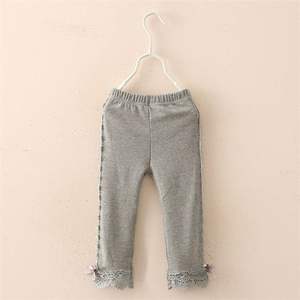 Vêtements en gros au meilleur prix, tissu en coton à dentelle, leggings en coton pour enfants, en provenance de Chine - Product Image 2