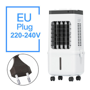 Enfriador de Aire Mecánico con Control Remoto, Ventilador de CA Portátil de 65W con Tanque Desmontable, Temporizador de 7.5H y <span class=keywords><strong>3</strong></span> Velocidades de Viento - Product Image 6