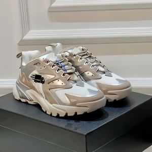 Luxury Designer Men's Shoes High Quality Trainer <b>Sneakers</b> Runner Tactic Shoes Original Box Genuine <b>Leather</b> Lves Casual Shoes - Product Image 3