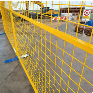 Recinzione Temporanea Standard Canadese per Cantieri, Rete Metallica Verniciata a Polvere, Barriera di Sicurezza Portatile per il Controllo della Folla - Product Image 2