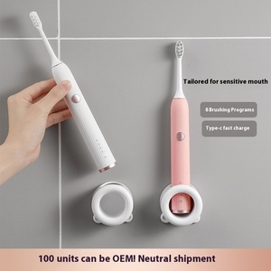 <span class=keywords><strong>Cepillo</strong></span> de Dientes Eléctrico Recargable Carepik Popular de Alta Gama para Adultos con Cerdas Suaves de Nailon y Mango de Plástico para Uso Doméstico - Product Image 5