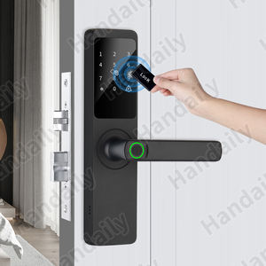 HanDaily TTlock App Fernbedienung Türschloss für Holztüren Fingerabdruck RFID-Karte Schlüsselschloss mit Schloss-Anti-Spionage-Passwort - Product Image 3