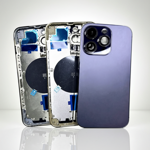 <span class=keywords><strong>Coque</strong></span> de batterie complète d'origine avec châssis central et <span class=keywords><strong>coque</strong></span> arrière <span class=keywords><strong>pour</strong></span> <span class=keywords><strong>iPhone</strong></span> 14Pro - Product Image 1