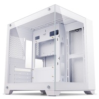 Boîtier pour PC de jeu Boîtier ITX Boîtier pour ordinateur et tours OEM Ordinateur de bureau personnalisé Jeu Prix d'usine Double armoire en verre trempé pour PC