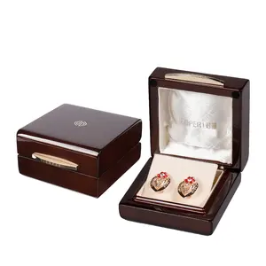 High-end Wooden Gift Luxury Storage Box Lacquered Wood Wooden Jewelry Gift Box Cufflinks Box