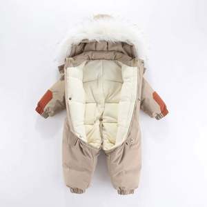 Nouvelle veste d'hiver pour bébé fille en fausse fourrure polaire, veste chaude pour concours de beauté, combinaison de neige, veste à capuche pour bébé de 1 à 8 ans, vêtements d'extérieur - Product Image 5