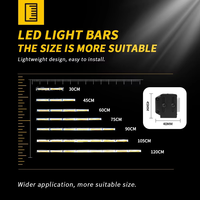 Barra de Luces LED COB DXZ Auto Lighting - Multimodo, Flash Estroboscópico, 100W, 12/24V, Luz de Trabajo Todoterreno para Camiones y Vehículos de Ingeniería