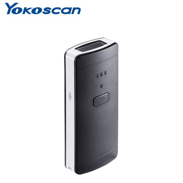 2D QR 1D Wireless for Pocket Mini Barcode Scanner YK-P2000 for POS Inventory Barcode Verify in Stock 20m Range