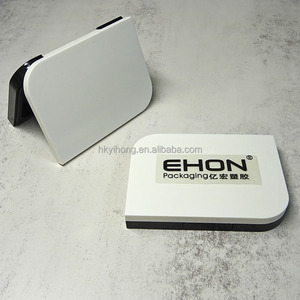 Unique Shape <b>Plastic</b> Makeup Compact Powder Case with Two-Sided <b>Mirror</b> for Puff Customized Color Wholesale - Product Image 4