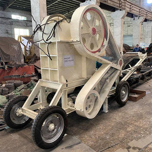 רוק נייד צלב נחושת צרור נחושת צרור מחצץ מעבדה מכונה עבור כריית זהב מנוע diseal קטן כפול - Product Image 1