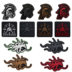 โลโก้เดธสแตรนดิ้งบริดจ์ส์ แผ่นแปะยางพีวีซีแบบเวลโคร สำหรับติดกระเป๋าเป้ เสื้อแจ็คเก็ต เสื้อกั๊ก กระเป๋า และตกแต่งเสื้อผ้าแนวสตรีทแฟชั่น - Product Image 1