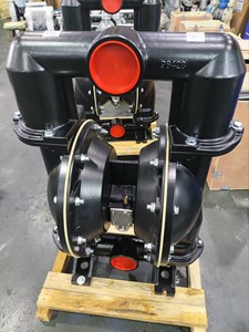 Pompe de surpression pneumatique à diaphragme en acier inoxydable QBY100, entraînement par air, entrée et sortie 100 mm - Product Image 4