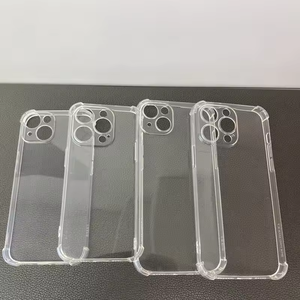 Coque de téléphone transparente HD pour Samsung, protection antichoc, coins renforcés, silicone transparent TPU, pour <span class=keywords><strong>iPhone</strong></span> 14 <span class=keywords><strong>Pro</strong></span> <span class=keywords><strong>Max</strong></span> 13 <span class=keywords><strong>11</strong></span> - Product Image 4