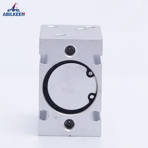 Piston kecil 50mm 63mm ukuran lubang aluminium Aloi Mini silinder pneumatik kecil terkompresi silinder udara