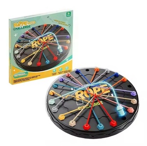 Novo Jogo de Tabuleiro Desafio Desamarrar a Corda de Plástico para Atacado, Sucesso de Vendas no TikTok 2026, Treine Suas Habilidades de Resolução com Jogos de Desamarrar a Corda - Product Image 1