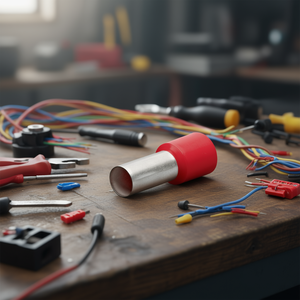 Terminales de enchufe preaislados, 200 unidades cada uno, para conectores de cableado eléctrico - Product Image 3