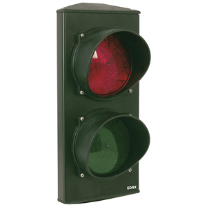 Feu de signalisation rouge et vert Edvex 230V avec indicateur rotatif à 200 degrés - Product Image 1