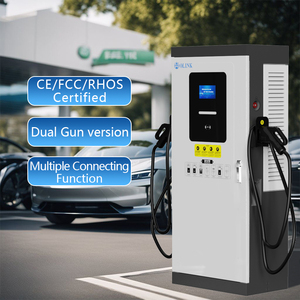 Station <span class=keywords><strong>de</strong></span> <span class=keywords><strong>recharge</strong></span> pour véhicules électriques OLINK DC 60kW à 120kW, type 2, double pistolet, charge rapide pour voitures électriques - Product Image 5