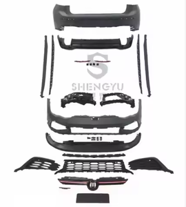Kit carrosserie complet pour VW <span class=keywords><strong>Golf</strong></span> <span class=keywords><strong>8</strong></span> à <span class=keywords><strong>GTI</strong></span> <span class=keywords><strong>Clubsport</strong></span> comprenant pare-chocs avant et arrière avec jupes latérales de calandre - Product Image 1