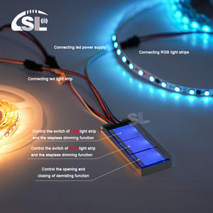 แผ่นไล่ฝ้า<span class=keywords><strong>กระ</strong></span>จก DC 12V 5A 60W พร้อมไฟ LED RGB แบบสัมผัส ปรับความสว่างได้แบบไม่มีขั้นตอน ควบคุมด้วยสวิตช์<span class=keywords><strong>ปุ</strong></span>่มกดสามปุ่ม - Product Image 1